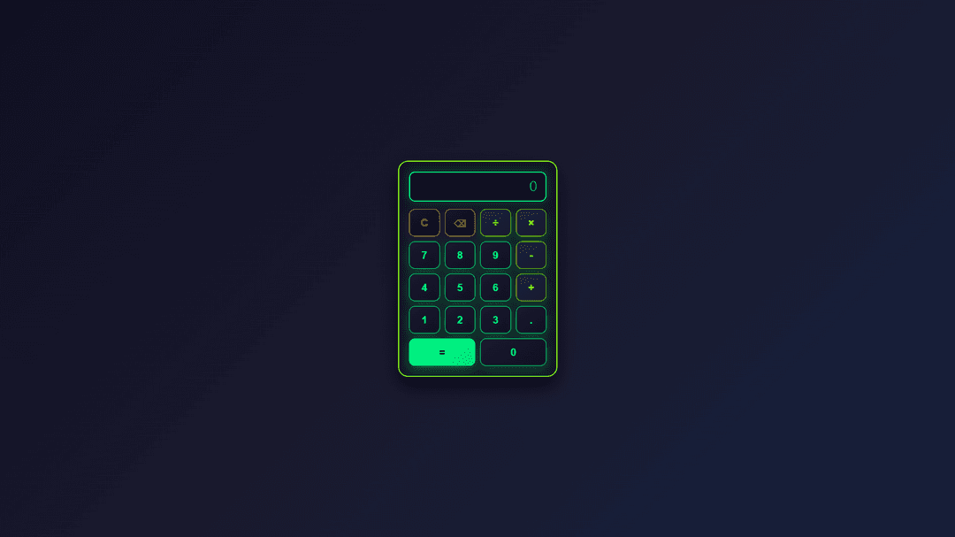 Neon Calculator